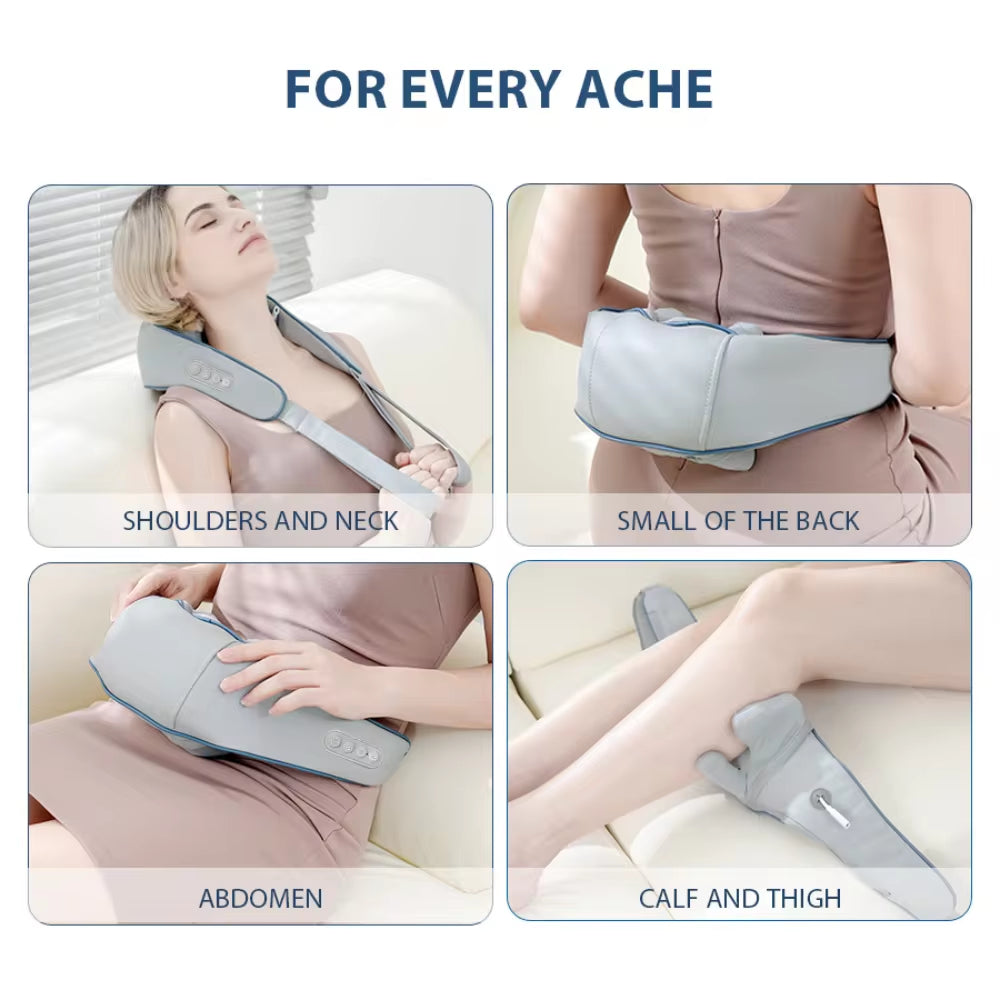 TheraRelief Portable Shiatsu Neck & Shoulder Massager - Mega Finds Co