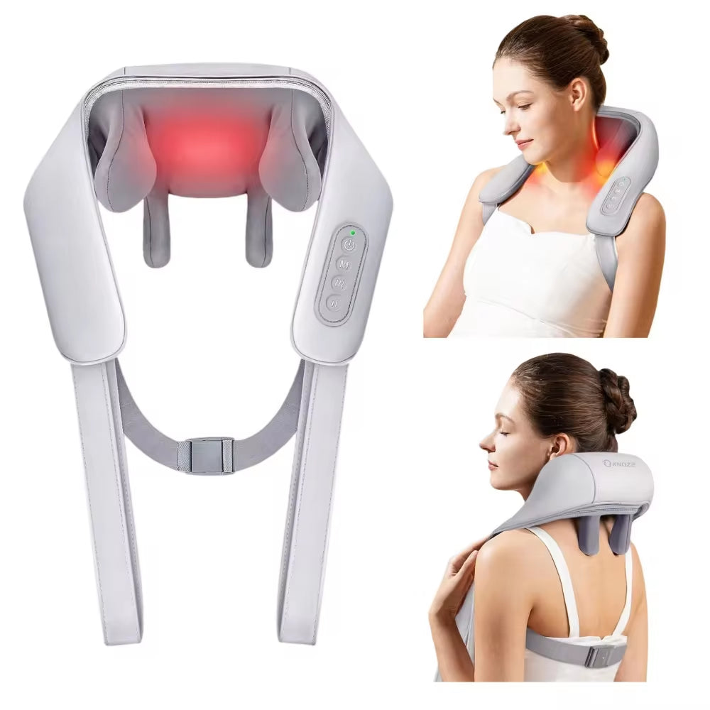 TheraRelief Portable Shiatsu Neck & Shoulder Massager - Mega Finds Co