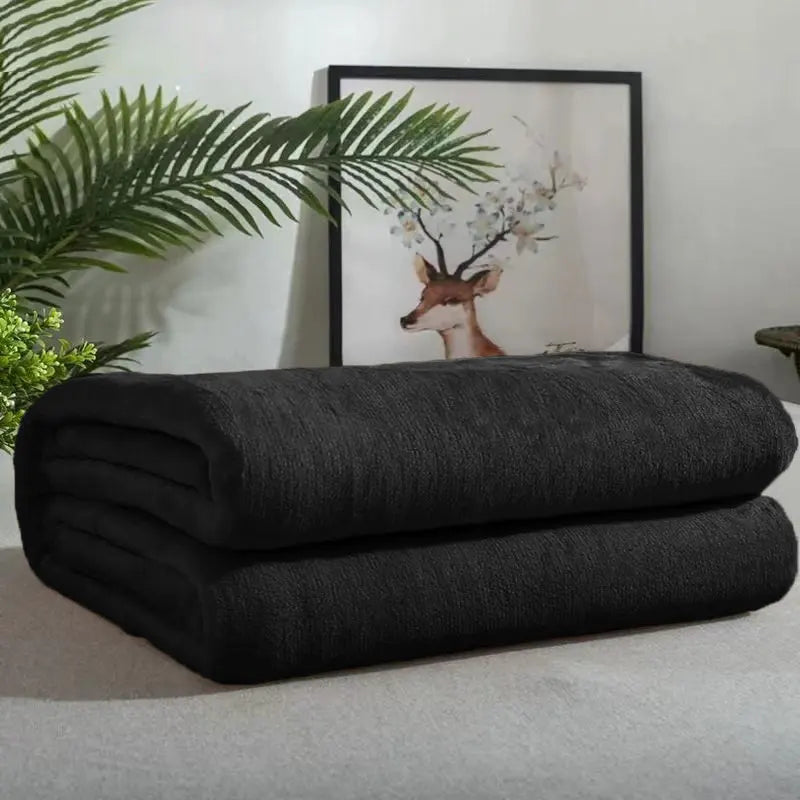 Fluffy Warm Super Soft Flannel Blanket