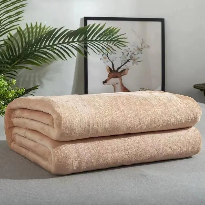 Fluffy Warm Super Soft Flannel Blanket