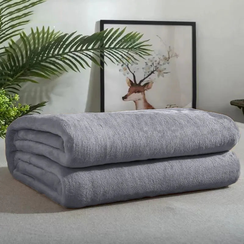 Fluffy Warm Super Soft Flannel Blanket