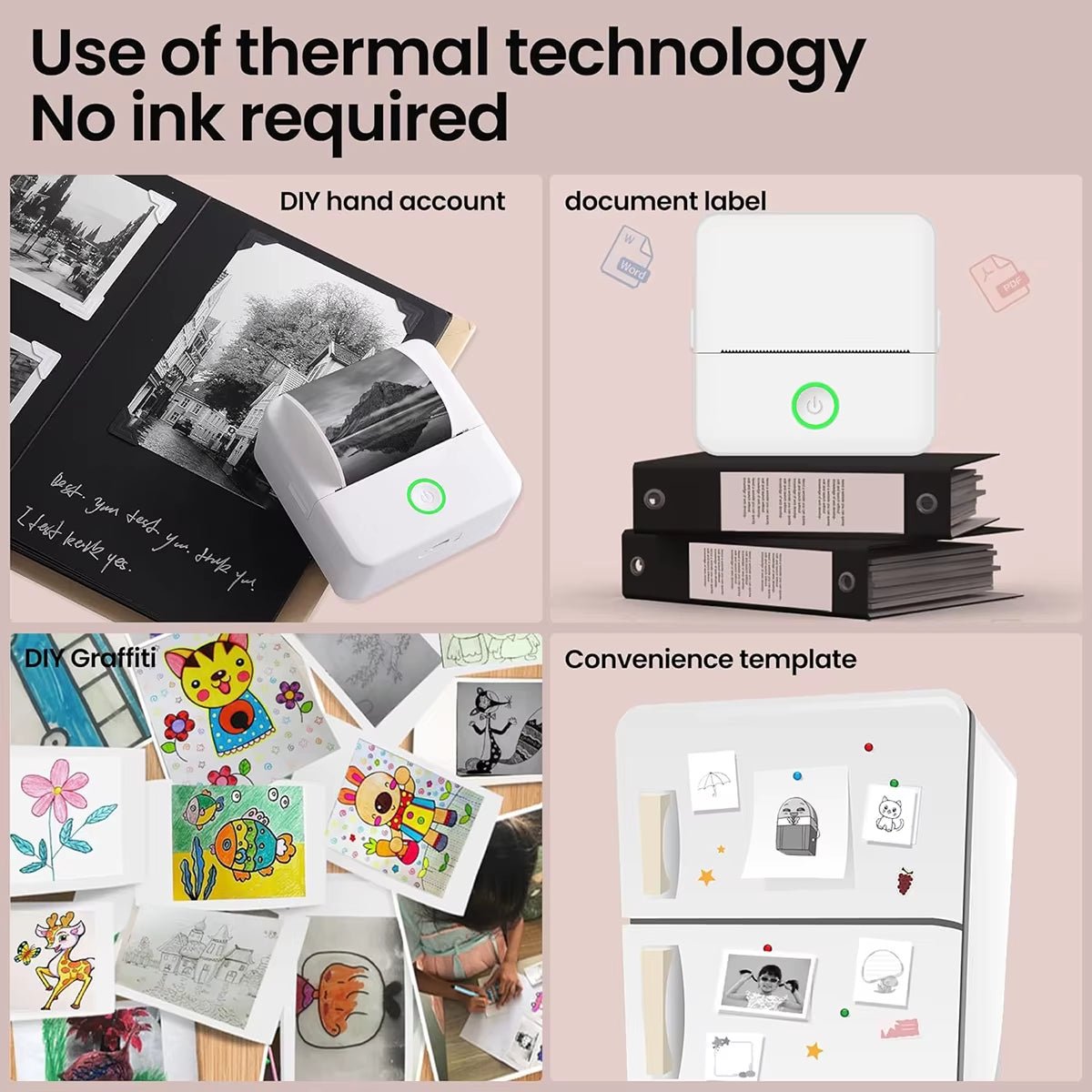 MyGo Mini Portable Thermal Printer - Mega Finds Co