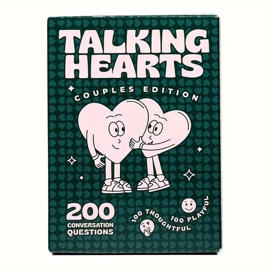 Talking Hearts- Conversation Starter Cards For Couples