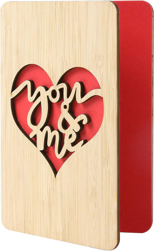 My'Expression Premium Wooden Valentine's Day Cards