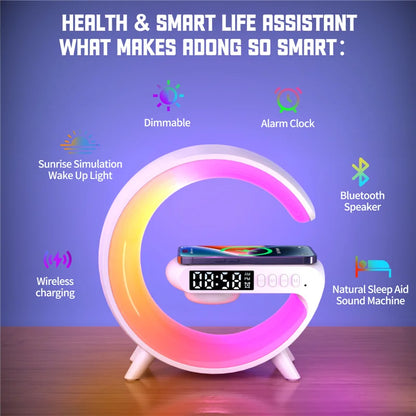 Grafton Bluetooth Speaker with Wireless Charge Pad - Mega Finds Co