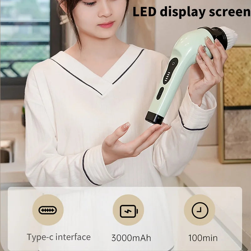 EZ-Clean Electric Cleaning Brush - Mega Finds Co